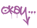 Sealed Graffiti | Okay (Bazooka Pink)