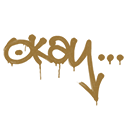 Sealed Graffiti | Okay (Desert Amber)