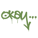 Sealed Graffiti | Okay (Battle Green)