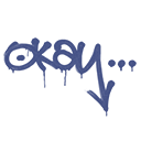 Sealed Graffiti | Okay (SWAT Blue)