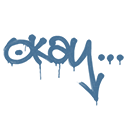 Sealed Graffiti | Okay (Monarch Blue)