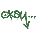 Sealed Graffiti | Okay (Jungle Green)