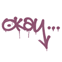 Sealed Graffiti | Okay (Princess Pink)