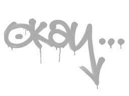 Sealed Graffiti | Okay (Shark White)