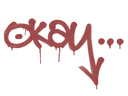 Sealed Graffiti | Okay (Blood Red)