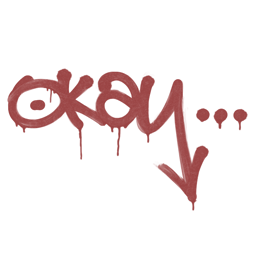 Sealed Graffiti | Okay (Blood Red)