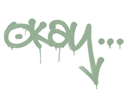 Sealed Graffiti | Okay (Cash Green)