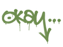 Sealed Graffiti | Okay (Battle Green)