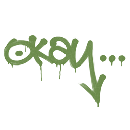 Sealed Graffiti | Okay (Battle Green)