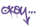 Sealed Graffiti | Okay (Monster Purple)