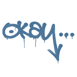 Sealed Graffiti | Okay (Monarch Blue)