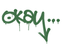 Sealed Graffiti | Okay (Jungle Green)