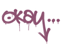 Sealed Graffiti | Okay (Princess Pink)