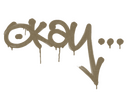 Sealed Graffiti | Okay (Dust Brown)