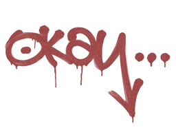 Sealed Graffiti | Okay (Blood Red)