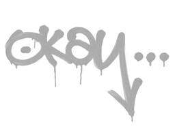 Sealed Graffiti | Okay (Shark White)