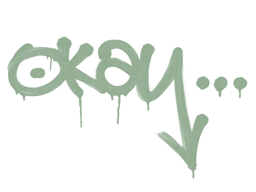 Sealed Graffiti | Okay (Cash Green)