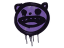 Sealed Graffiti | Happy Cat (Monster Purple)