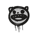 Sealed Graffiti | Happy Cat (Shark White)