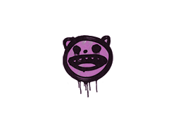 Sealed Graffiti | Happy Cat (Bazooka Pink)