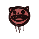 Sealed Graffiti | Happy Cat (Blood Red)