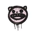Sealed Graffiti | Happy Cat (War Pig Pink)