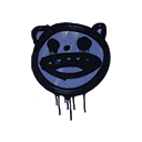Sealed Graffiti | Happy Cat (SWAT Blue)