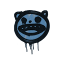 Sealed Graffiti | Happy Cat (Monarch Blue)