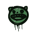 Sealed Graffiti | Happy Cat (Jungle Green)