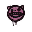 Sealed Graffiti | Happy Cat (Princess Pink)