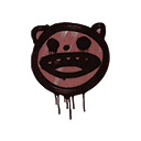 Sealed Graffiti | Happy Cat (Brick Red)