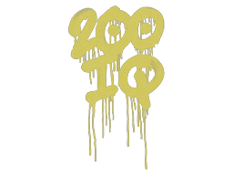 Запечатанный граффити | 200 IQ (Дорожный желтый)