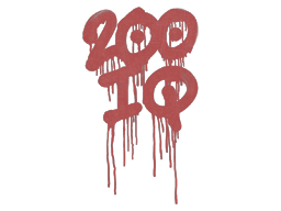 Sealed Graffiti | 200 IQ (Blood Red)