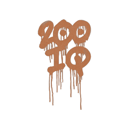 Sealed Graffiti | 200 IQ (Tiger Orange)