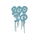 Sealed Graffiti | 200 IQ (Wire Blue)