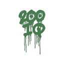 Sealed Graffiti | 200 IQ (Jungle Green)
