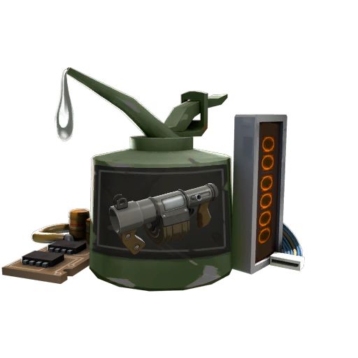 Non-Craftable Specialized Killstreak Stickybomb Launcher Kit