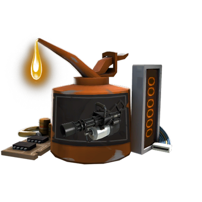 Uncraftable Professional Killstreak Minigun Kit