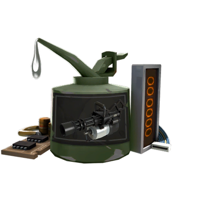 Uncraftable Specialized Killstreak Minigun Kit