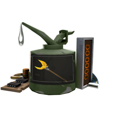 Uncraftable Specialized Killstreak Freedom Staff Kit