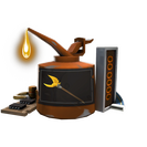 Uncraftable Professional Killstreak Freedom Staff Kit