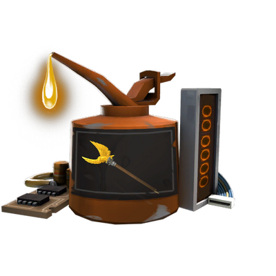 Uncraftable Professional Killstreak Freedom Staff Kit