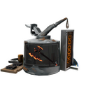 Uncraftable Killstreak Sharpened Volcano Fragment Kit