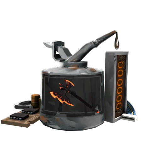 Non-Craftable Killstreak Sharpened Volcano Fragment Kit