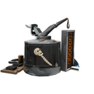 Uncraftable Killstreak Bat Outta Hell Kit