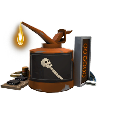 Uncraftable Professional Killstreak Bat Outta Hell Kit