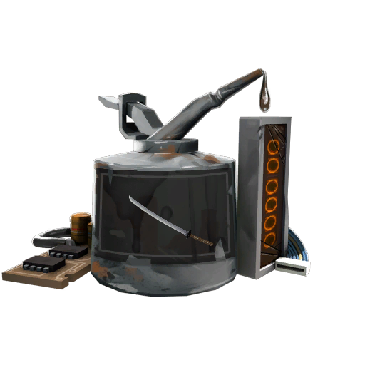 Non-Craftable Killstreak Half-Zatoichi Kit
