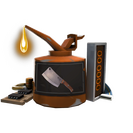 Uncraftable Professional Killstreak Flying Guillotine Kit