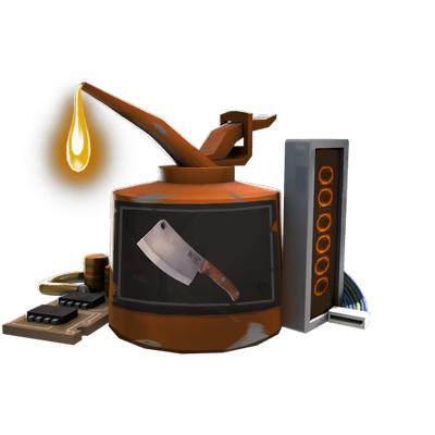 Uncraftable Professional Killstreak Flying Guillotine Kit
