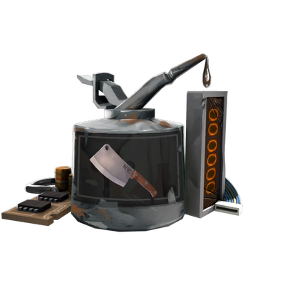 Uncraftable Killstreak Flying Guillotine Kit